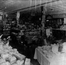 Interior of Yeomans Drug Store, Main Street, Mount Forest, Ontario, ca.1900