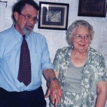 PH 23697 Ian Easterbrook and Mildred Lang at Palmerston Heritage Railway St