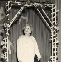 PH 23722 Zelma Smith taking part in fashion show. ca.1980