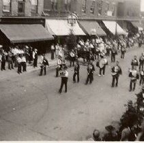 Orange parade, Arthur, ca. 1950.