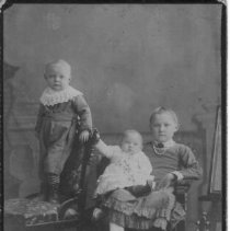 Klein family children, Guelph, Ontario, ca. 1888.