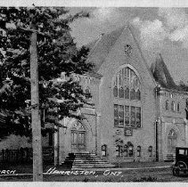 Harriston United Church, Harriston, Ontario, 1933.