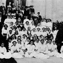 Mount Forest High School entrance class, 1909.