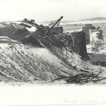 CNR train wreck, ca. 1940.