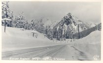 Ellis 96. Sunset Highway. Snoqualmie Pass in Winter.