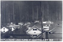 Rattlesnake Lake Flood at Cedar Falls, WN 1915