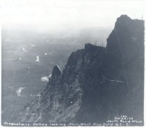 Siegrist 164. Snoqualmie Valley looking North West from top of Mt Si.  North Bend, Wash.