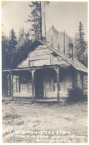 Olde Homestead Cabin.  Camp Mason.  Sunset Hi-way.