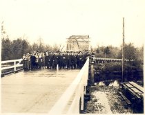 Clark Kinsey 643. Dedication of Meadowbrook bridge.