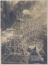 Howell. Milwaukee RR Bridge over Tokul Creek Cross and Cheadbourn Contractors.