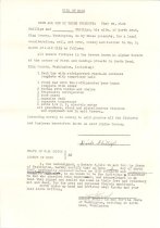 Alpine Tavern Fixtures Bill of Sale, March 8, 1947.