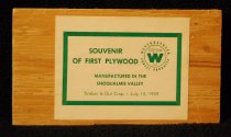 886.001. Weyerhaeuser Souvenir Plywood, 1959 (3)
