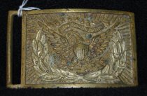 052.007. Two Brass Belt Buckles (2)