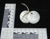 197.018. Set Of Two Us Dog Tags, Eh Pieper (2)