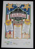956.003. Snoqualmie Railroad Days Poster, 2011 (1)