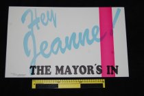 951.1461. Jeanne Hansen Snoqualmie Mayor Election Poster, 1993 (2)