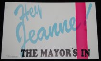 951.1461. Jeanne Hansen Snoqualmie Mayor Election Poster, 1993 (1)
