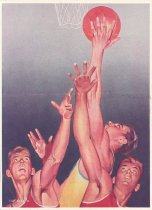 793.060 Mshs Basketball Game Program 1940s .1