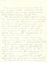 39-99-b, Letter From Hans Hamsmeier To Mrs. Paul Pieper Re Lundin Peak