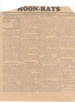 636.01g  Shs Moon Rays Vol 1, No.9 Nov. 24,1932 .1