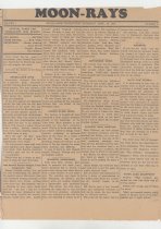 636.01b Shs Moon Rays, Vol 1, No 2, Sept 29th,1932 .1