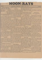 636.01c Shs Moon Rays, Vol 1, No 3, Oct 6th,1932 .1