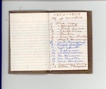 33-501-b, Snoqualmie Valley Music Club, Lamar Gaines Member Log, Pg. 3