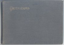 92-8, Black Photogragh Album, Snapshots Of 1912 Boy Scout Trip, Cover