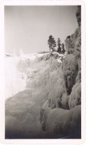 Po.1103.0001.frozen Snoqualmie Falls January 1950