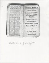 001.057. Account Books And Diary Of William H Taylor Cover. 187-10