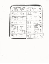 001.057. Account Books And Diary Of William H Taylor Cover. 187-14