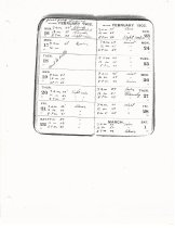 001.057. Account Books And Diary Of William H Taylor Cover. 187-15