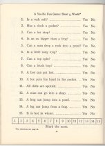 1015.019 Eye And Ear Fun Workbook 1 1959 .36