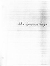 Larson Saga: The Story of August and Maria Larson