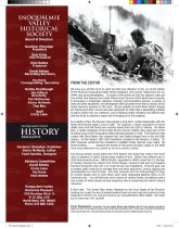 Snoqualmie Valley History Magazine, 2011