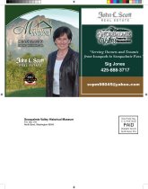 Snoqualmie Valley History Magazine, 2015