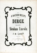 A Nation Weeps on the Death of Abraham Lincoln