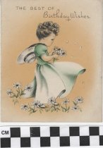 Birthday Card flower girl front