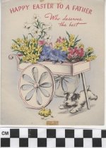 easter card for a father front