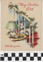 Christmas card to son
