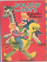 Follow the dots, color the pictures