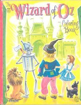 The WIzard of Oz coloring book