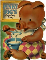 Pinkiy Pig's coloring book