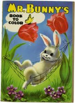 Mr. Bunny's book to color