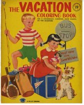 The Vacation coloring book
