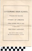 Knight of Dreams operetta program