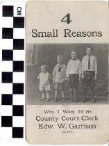 Political Card W. Garrison