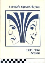 Fountain Square Players 1993-1994 Season program