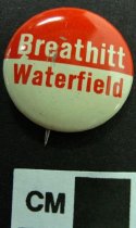 Breathitt Waterfield Political Button