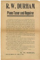 Durham Piano Tuner